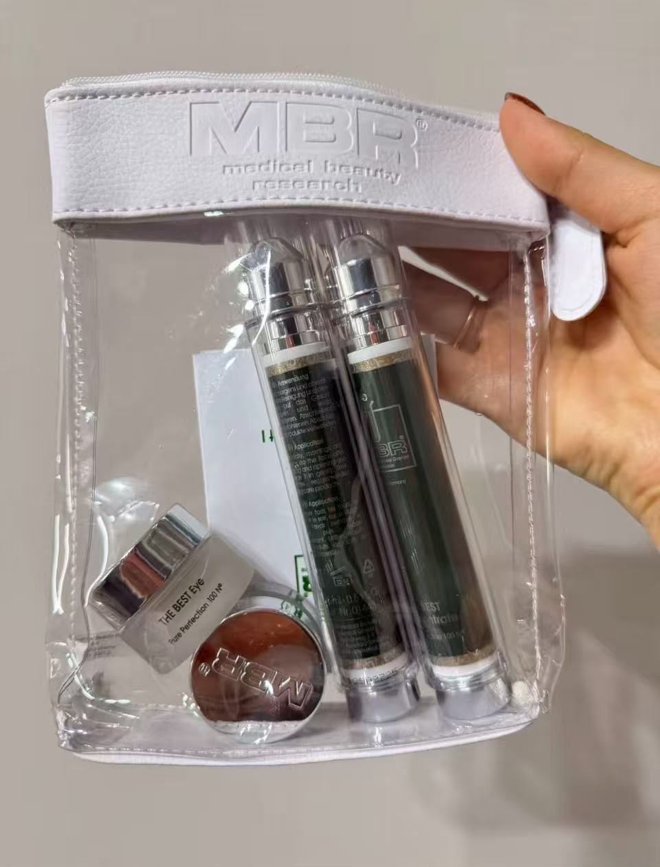 MBR medical beauty research-THE BEST Concentrate 15ml x 2+THE BEST Face 5ml+ Extra Rich Cream 5ml